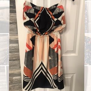 Express Strapless Dress